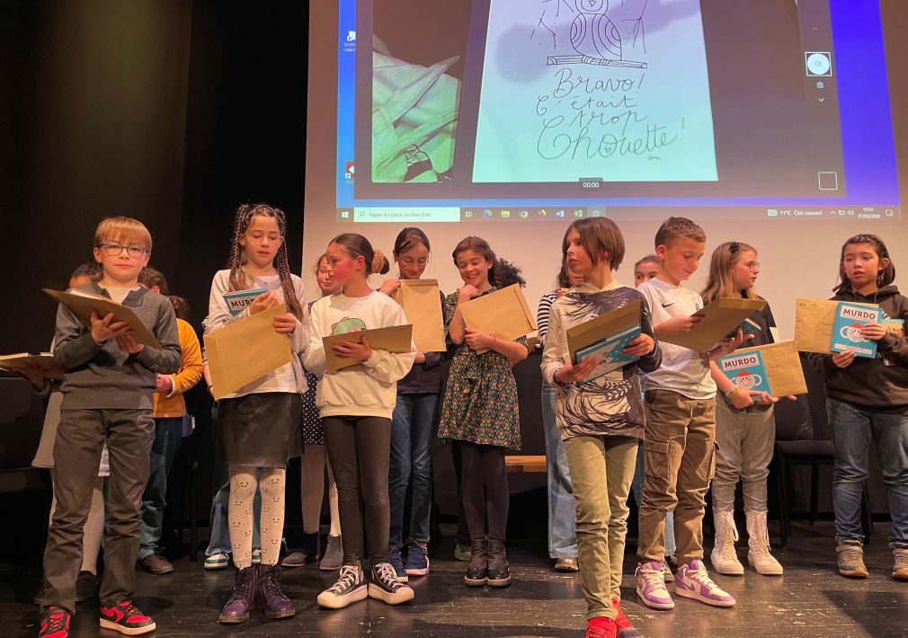 Les petits Champions de la lecture s'invitent à la BFM de Limoges