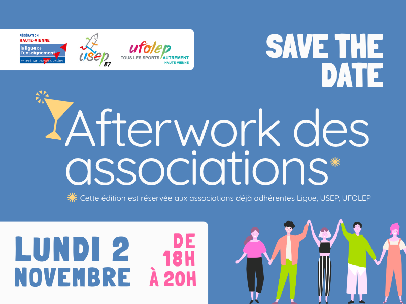 Save the Date ! Premier Afterwork Réseau : venez échanger et fêter la rentrée !