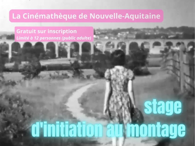 Stage d'initiation au montage vidéo